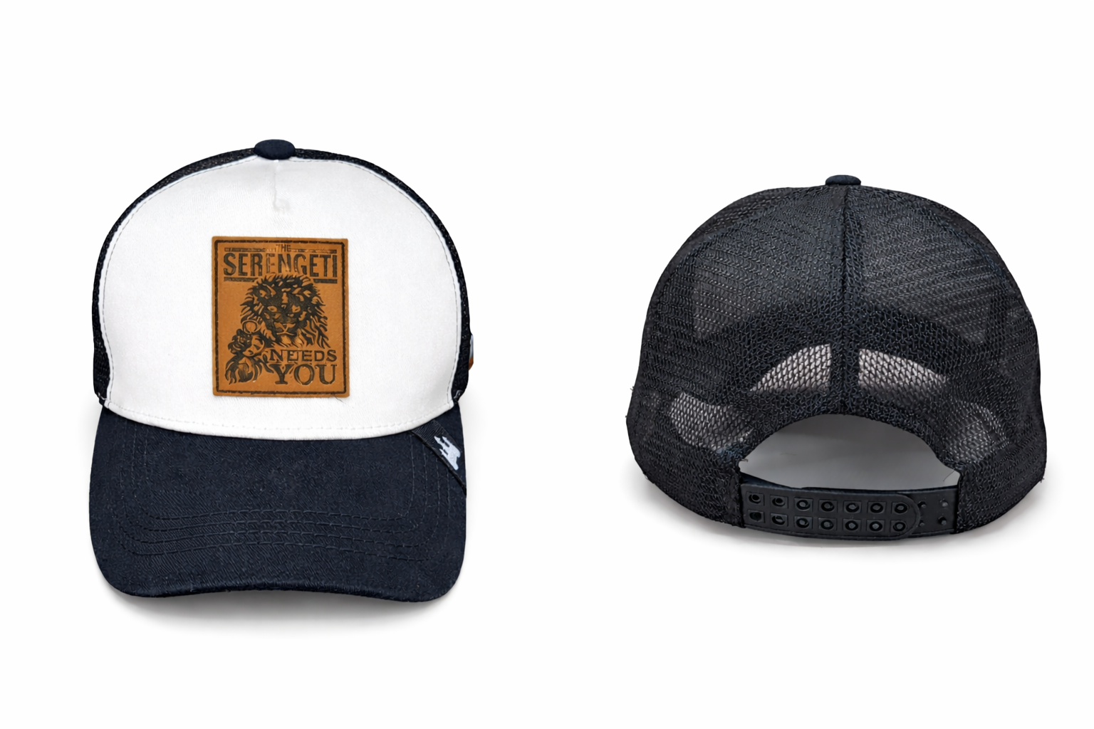 Trucker Serengeti Black & White